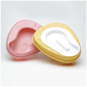 BEDPAN CONVENTIONAL W/COVER 3 QT GOLD
